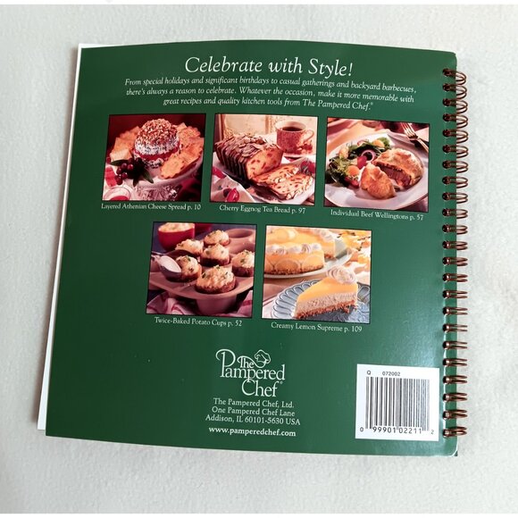Lot of 5 Pampered Chef cookbooks spiral bound - Picture 8 of 16